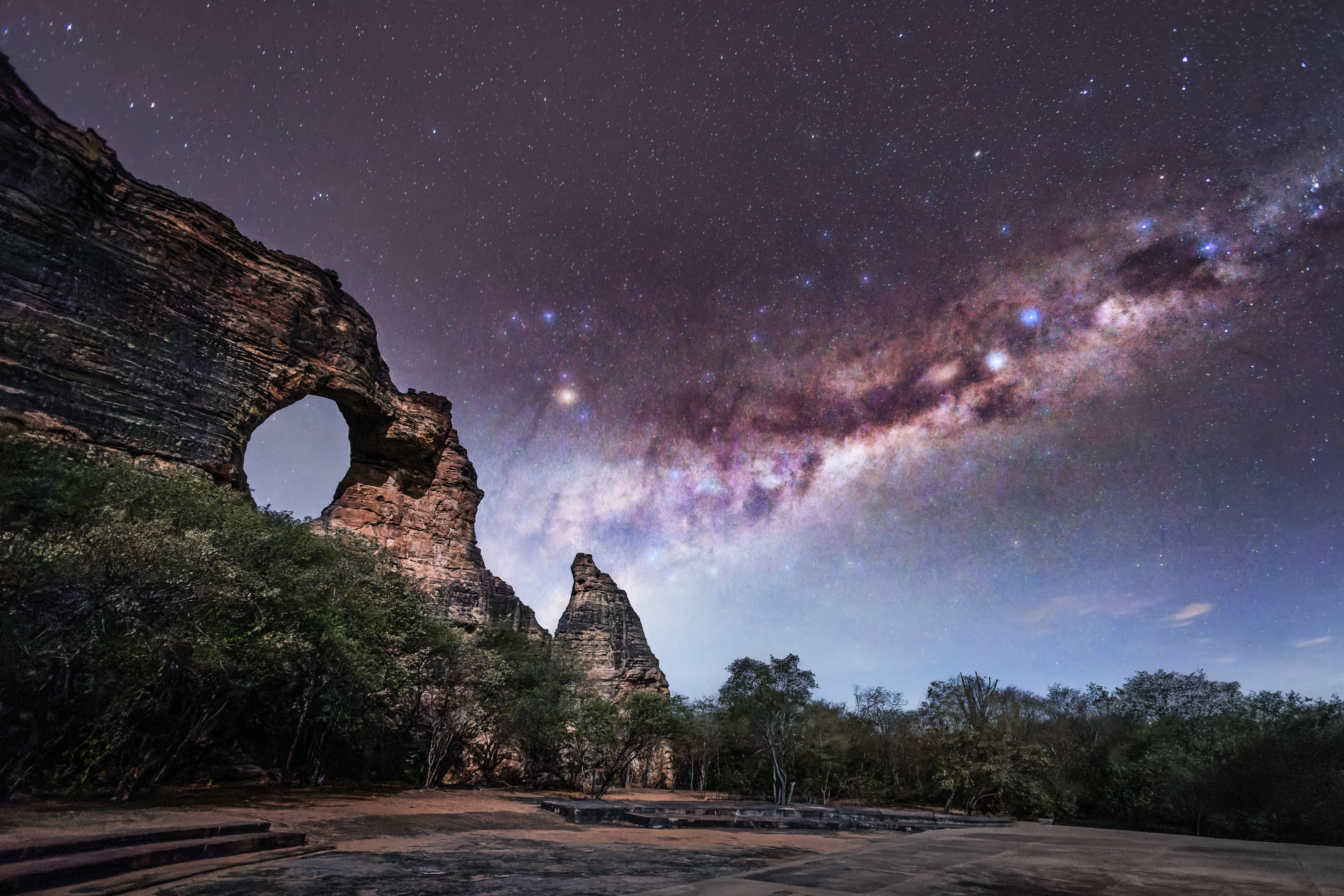 Paisagem monumental da Serra da Capivara
