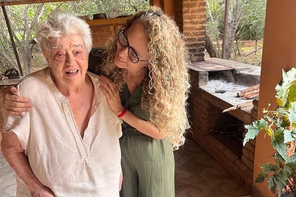 Marian Rodrigues e Niède Guidon